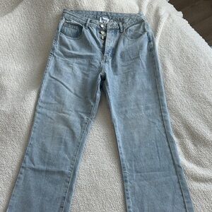 Princess Polly Women's Light Blue Jeans